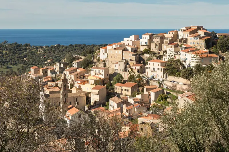 Village perché en Corse